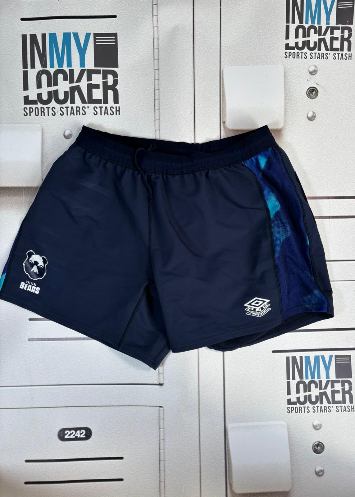 Elliott Stooke - Bristol Bears Training Shorts [Blue & Navy]