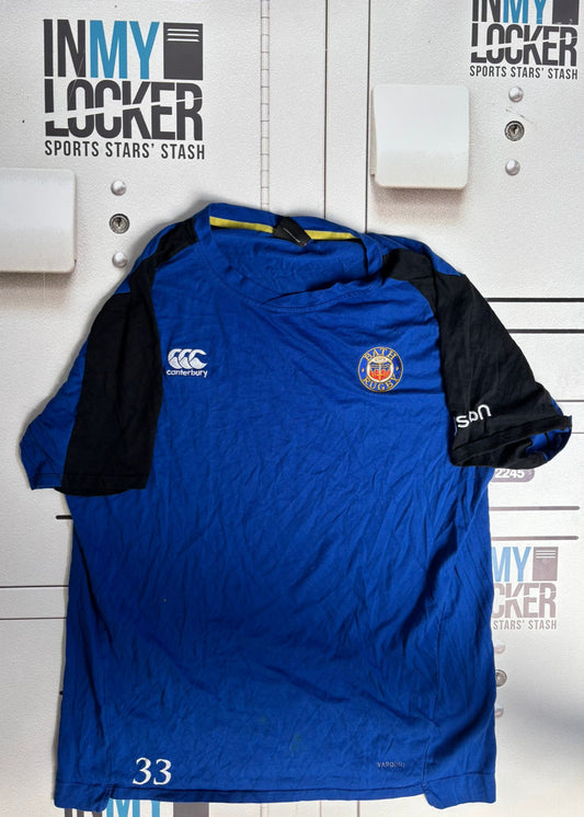 Beno Obano - Bath Rugby Numbered Casual Shirt [Blue]