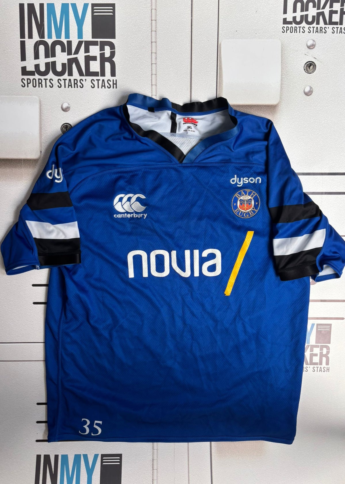 Beno Obano - Bath Rugby Numbered Training Shirt [Blue]