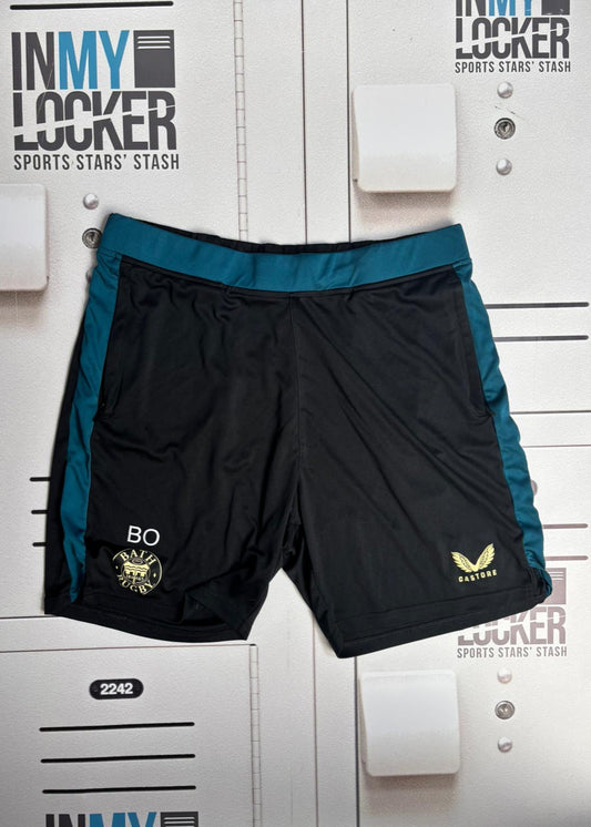 Beno Obano - Bath Rugby Initialled Gym Shorts [Black]