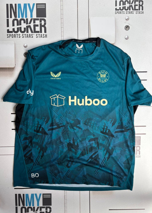 Beno Obano - Bath Rugby Initialled Training Shirt [Blue]