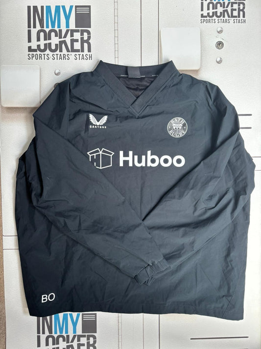 Beno Obano - Bath Rugby Initialled Waterproof Training Top [Black]