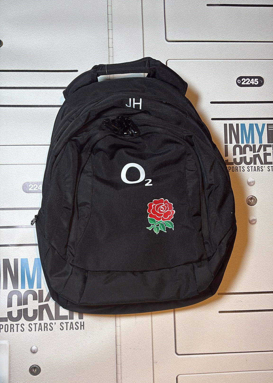 England Rugby Umbro Initialled Rucksack [Black]