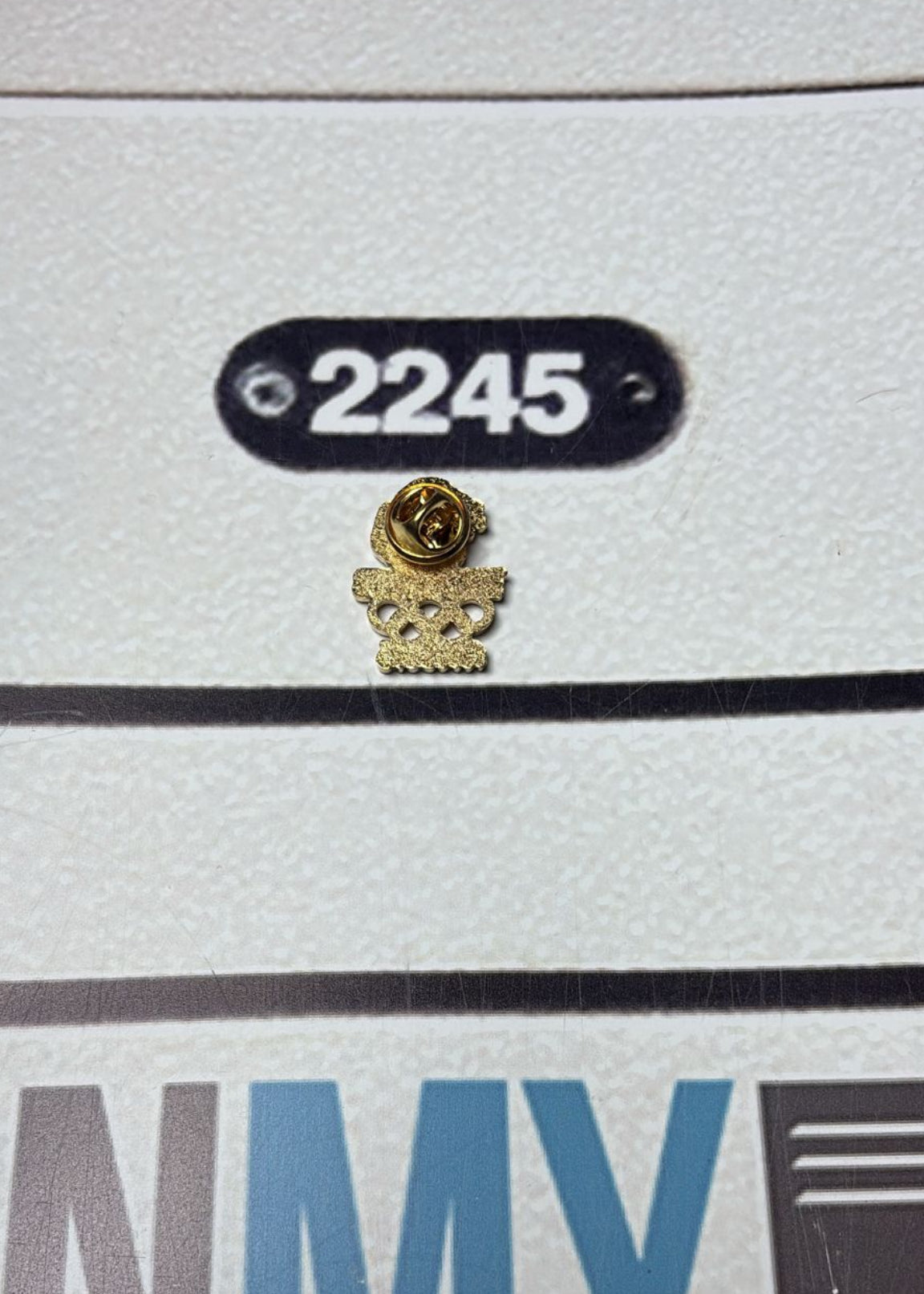 Marcus Watson Team GB Olympic 2016 Pin Badge [Gold]