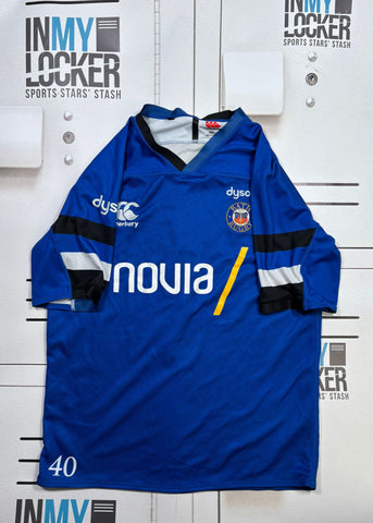 Bath Rugby - Club Training Shirt [Blue, Black & White]