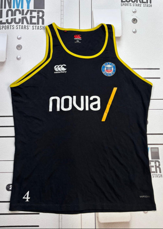 Bath Rugby - Club Gym Vest [Black & Yellow]