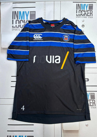 Bath Rugby - Short-Sleeve Training Shirt [Blue, Black & White]