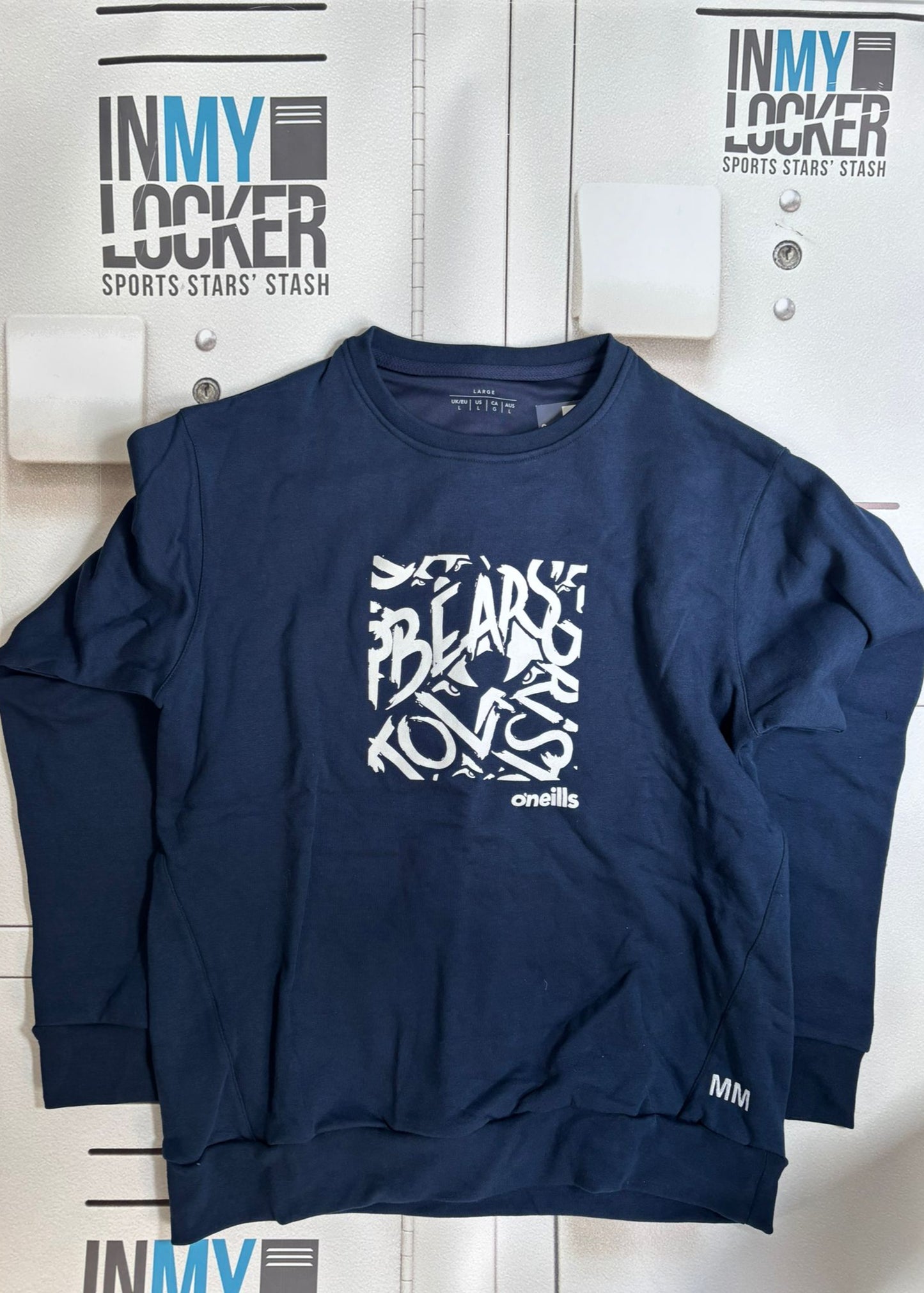 Max Malins - Bristol Bears Initialled 'Bear Country' Leisure Jumper [Navy]