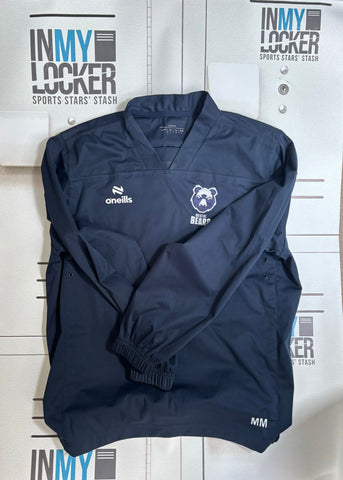 Max Malins - Bristol Bears Initialled Waterproof Training Top [Navy]