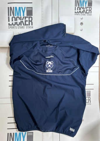 Max Malins - Bristol Bears Initialled Waterproof Training Top [Navy]