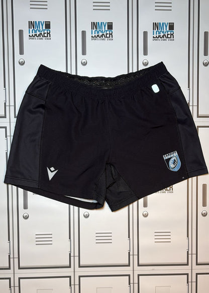 Ben Donnell - Macron Cardiff Rugby Match Shorts [Black]