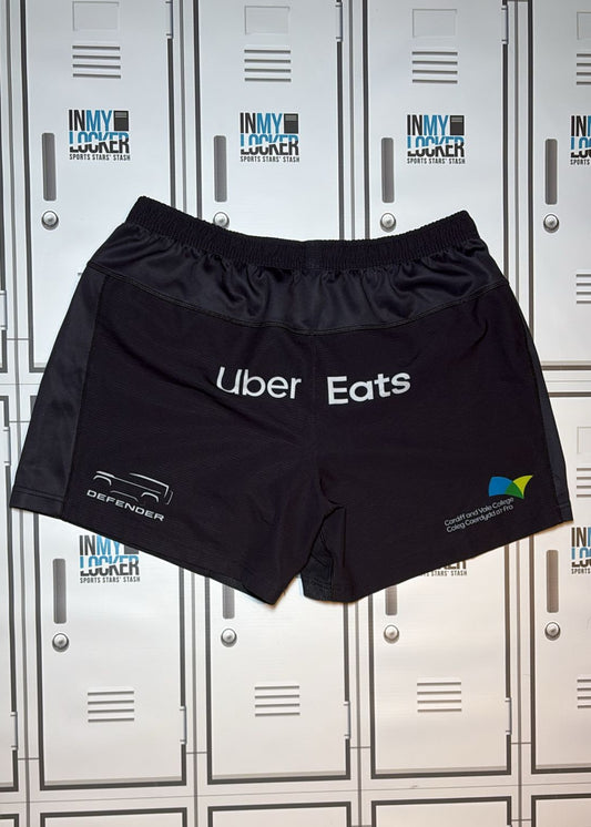 Ben Donnell - Macron Cardiff Rugby Match Shorts [Black]