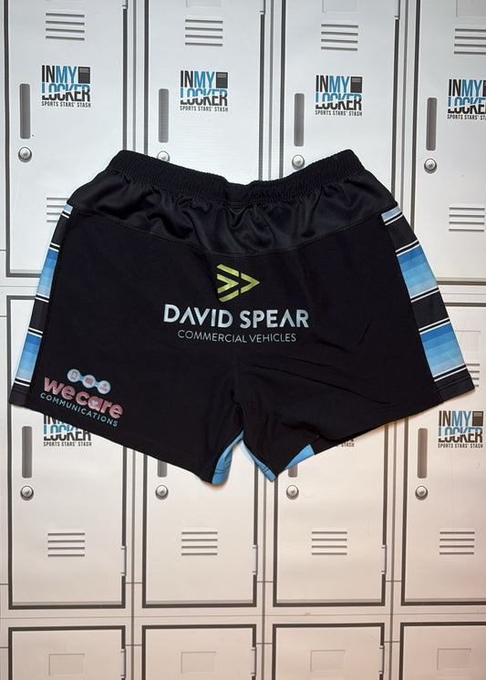 Ben Donnell - Macron Cardiff Rugby Match Shorts [Black and Blue]