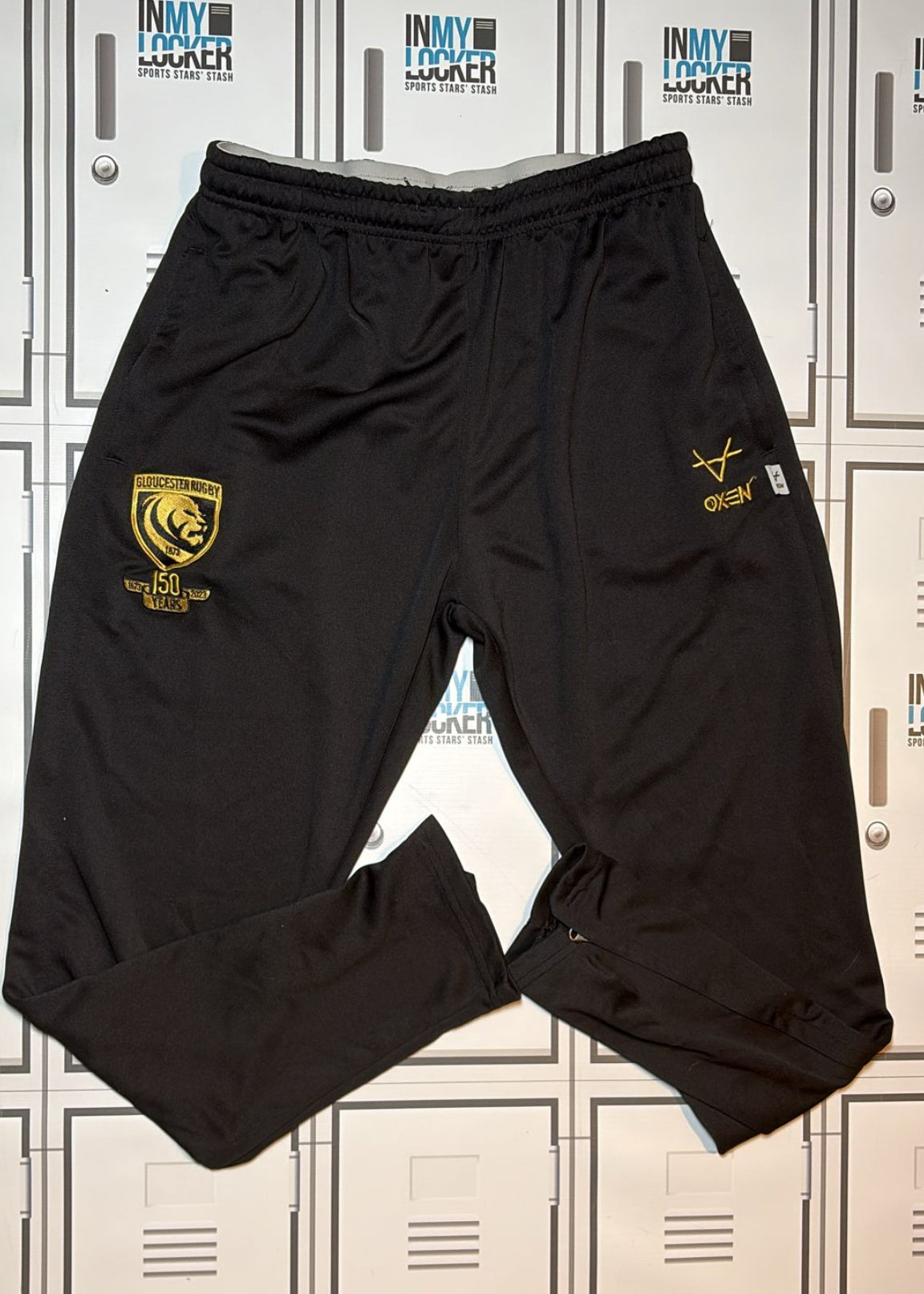 Ben Donnell - Oxen Gloucester Rugby Training Joggers [Black]