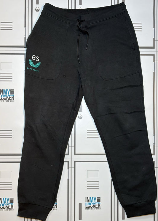 Ben Spencer - Bath Rugby Castore Jogging Bottoms Initialled BS [Black]