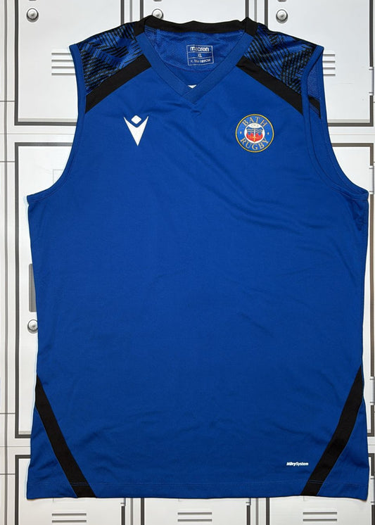 Ben Spencer - Bath Rugby Macron Gym Vest [Blue]