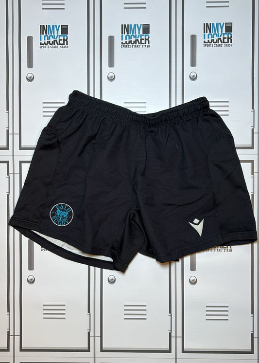 Ben Spencer - Bath Rugby Macron Training Shorts [Black]
