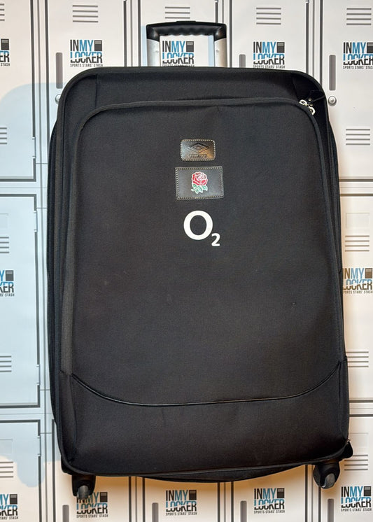 Ben Spencer - England Rugby Large Wheeled Suitcase Named Spencer [Black]