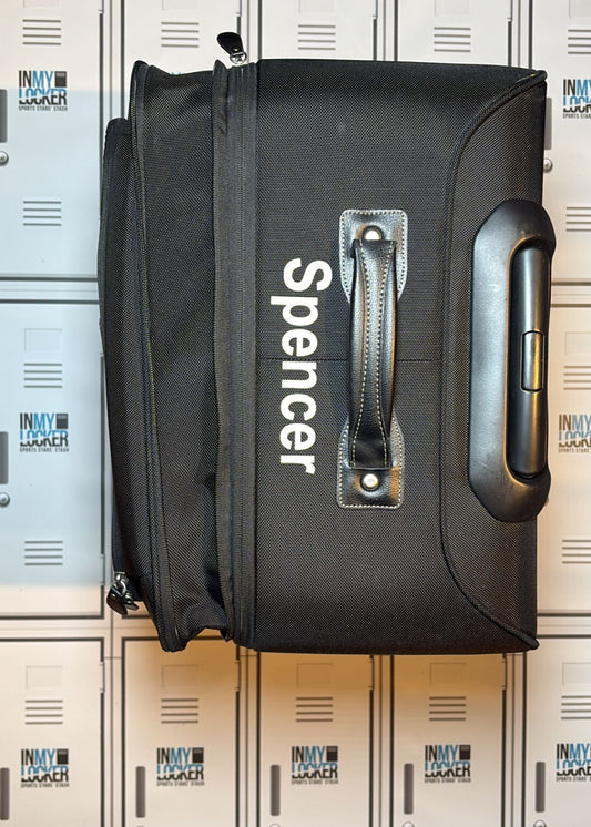 Ben Spencer - England Rugby Large Wheeled Suitcase Named Spencer [Black]