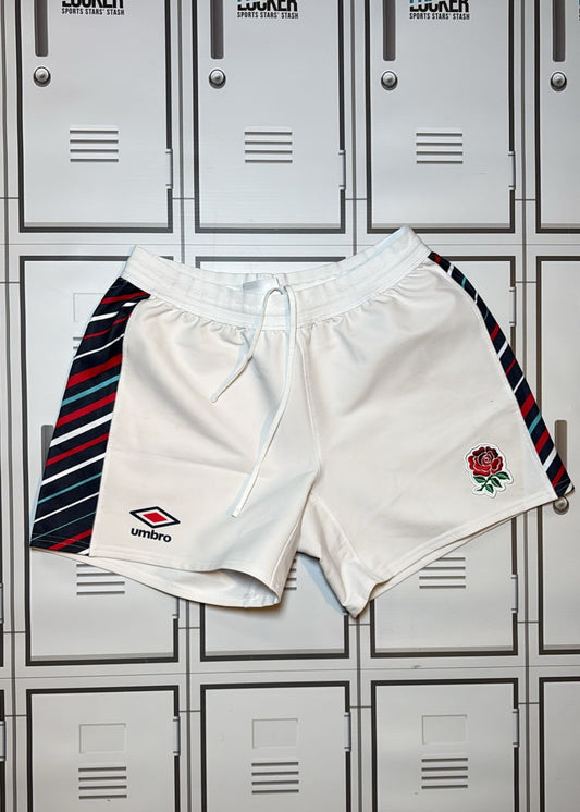 Ben Spencer - England Rugby Training Shorts [White]
