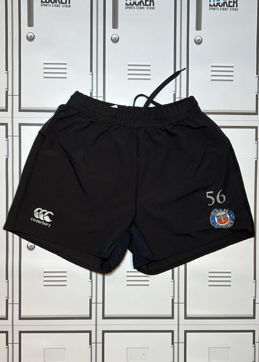 Ben Spencer - Numbered Bath Rugby Canterbury Training Shorts [Black]