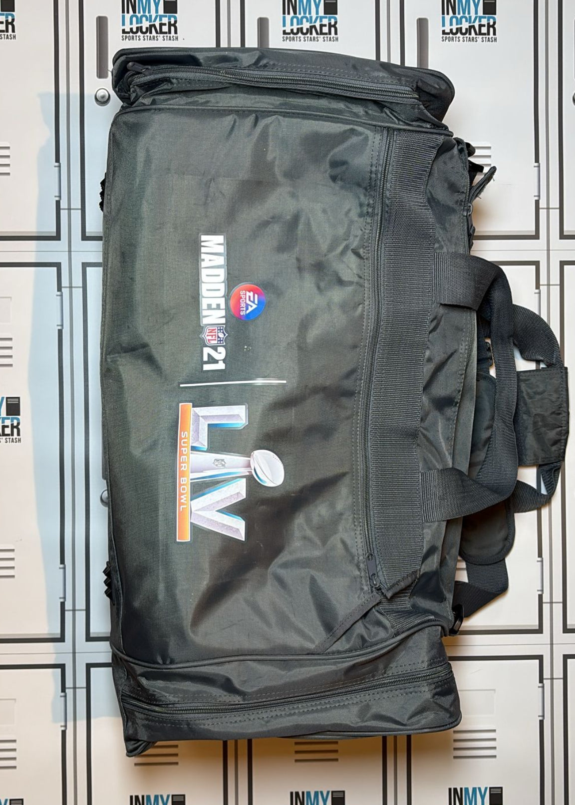 Ben Spencer - QUADRA Super Bowl Sponsor Medium Holdall [Grey]