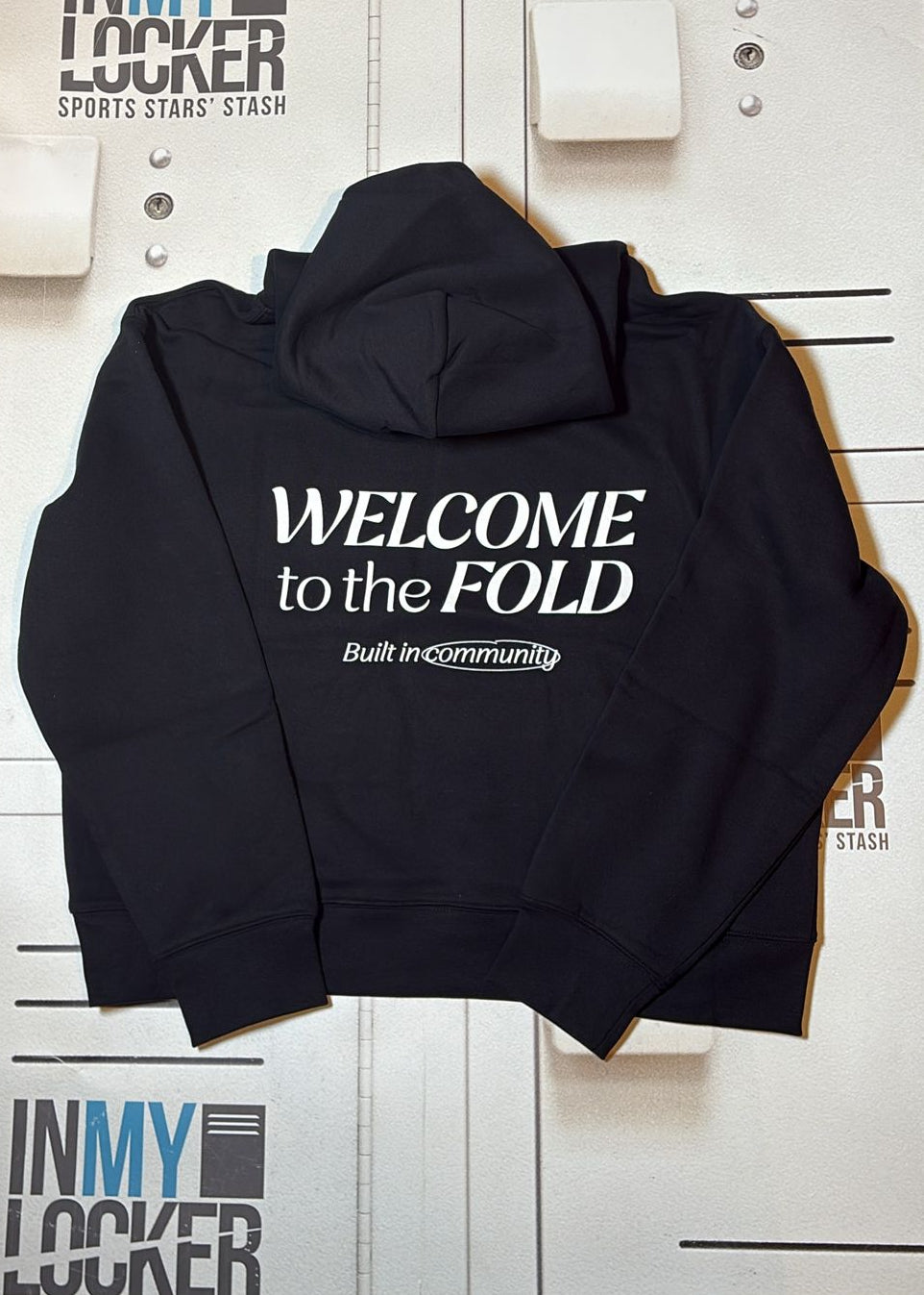 England Rugby Womens FOLD Hoodie [Black]