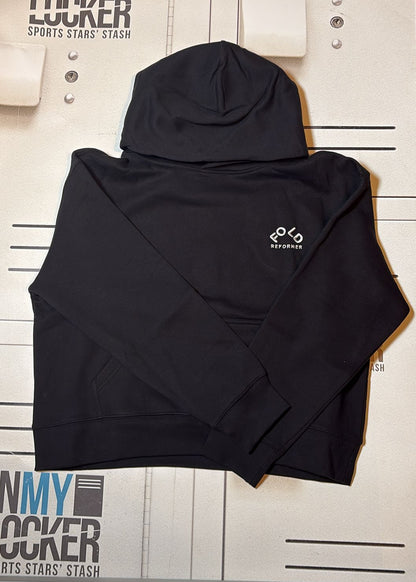 England Rugby Womens FOLD Hoodie [Black]