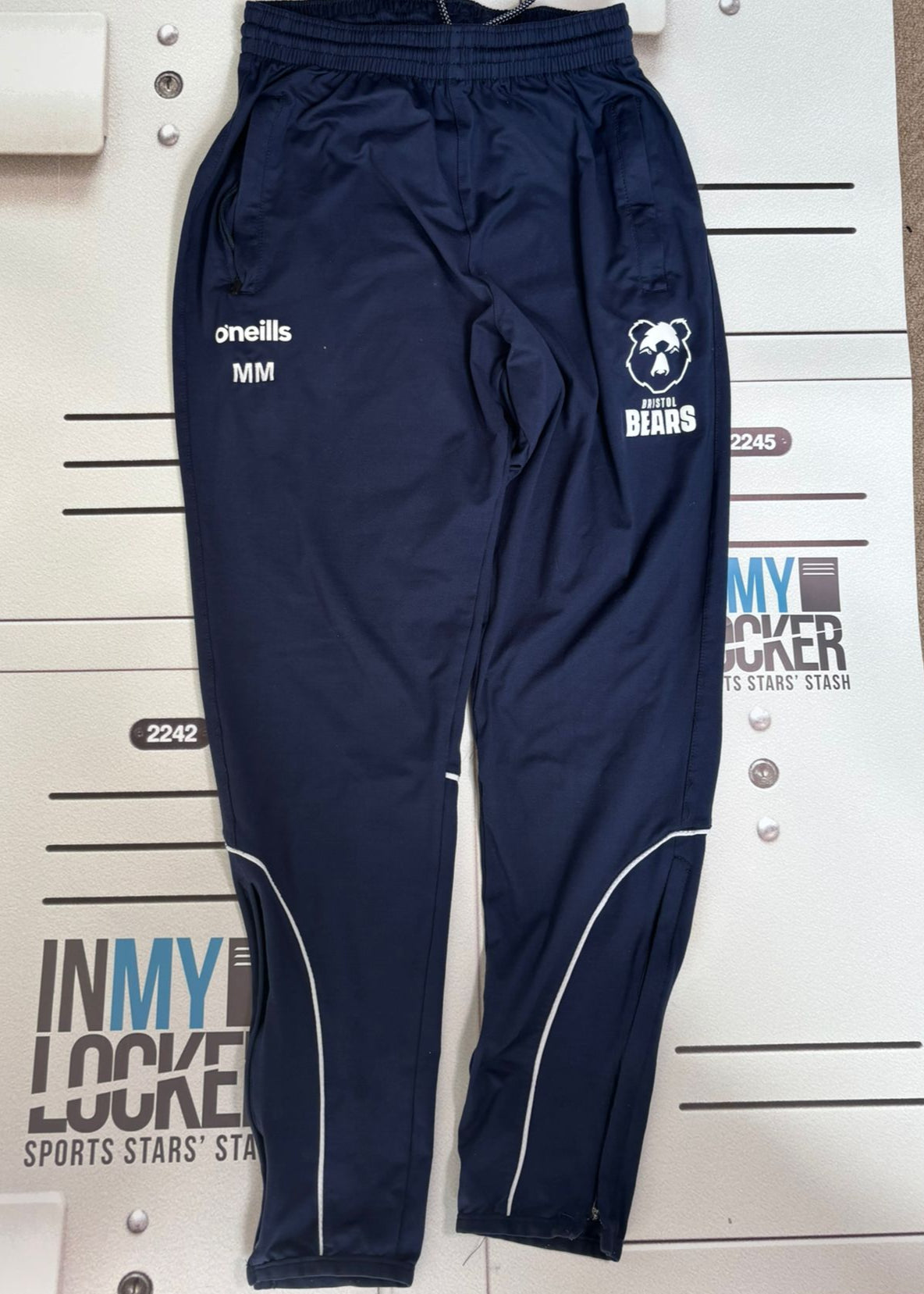 Max Malins - Initialled Bristol Bears Gym Joggers [Navy]