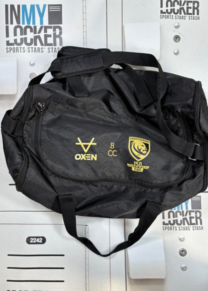 Charlie Chapman - Gloucester Rugby 150th Anniversary Holdall [Black & Gold]