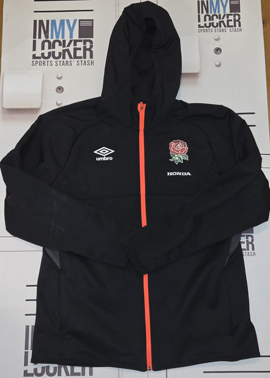 Chandler Cunningham-South - England Rugby Full Zip Top [Black]