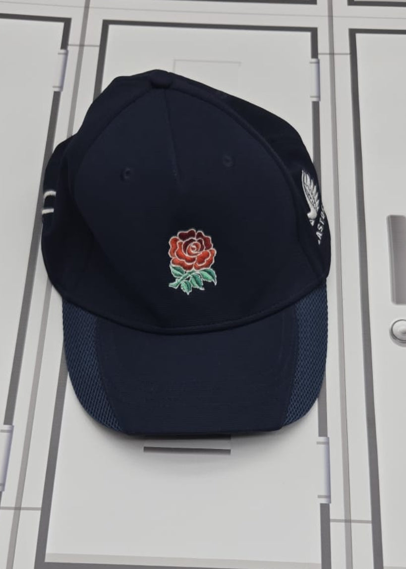Cadan Murley - England Rugby Castore Baseball Cap Initialled CMu [Blue]