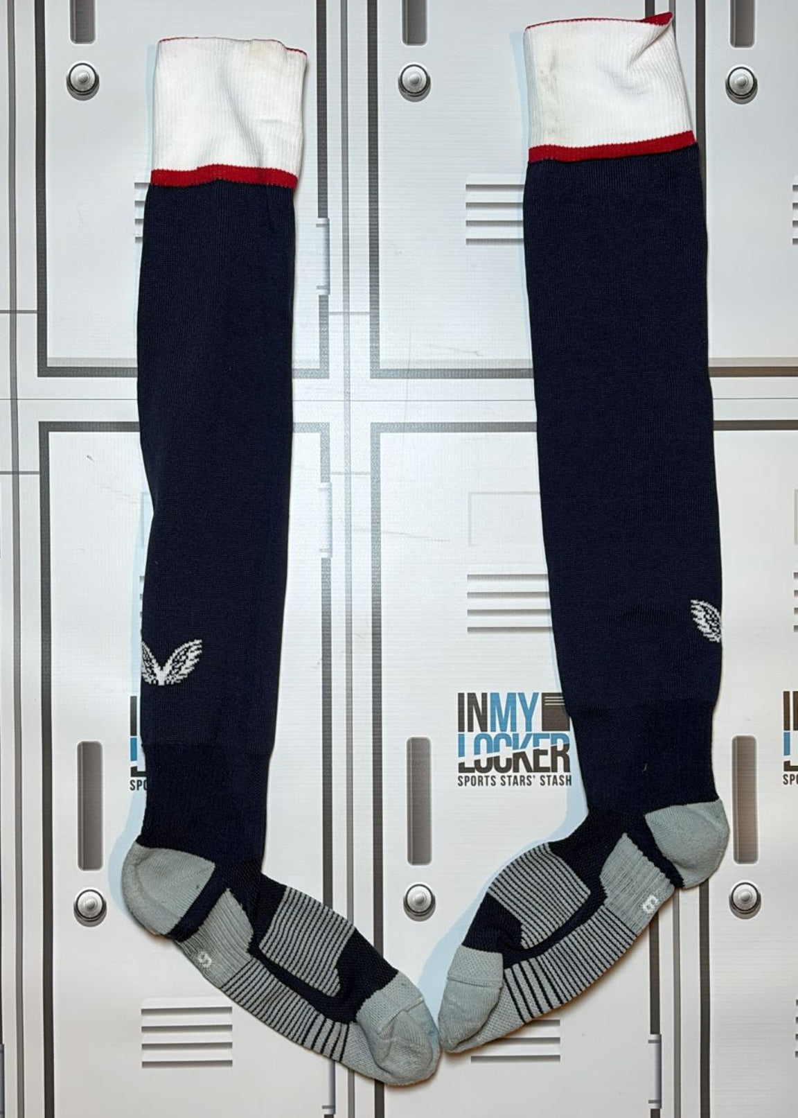 Castore Rugby Socks [Navy and White]