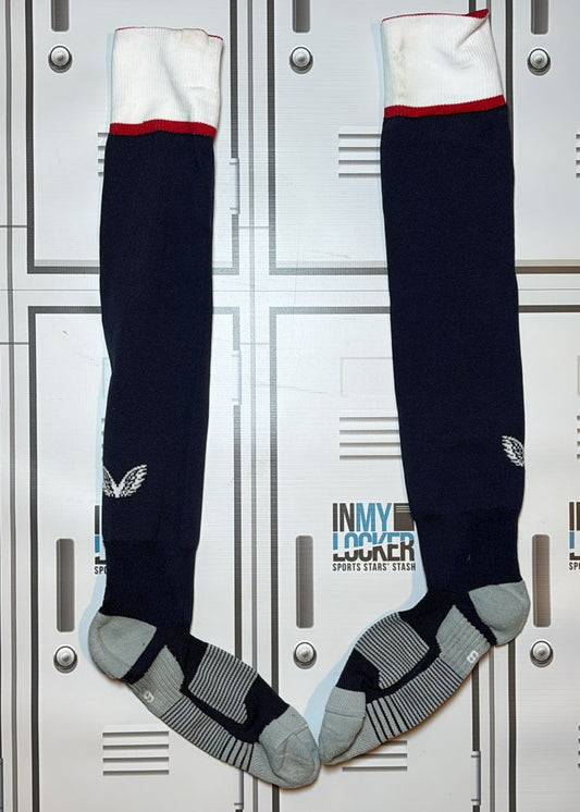 Castore Rugby Socks [Navy and White]