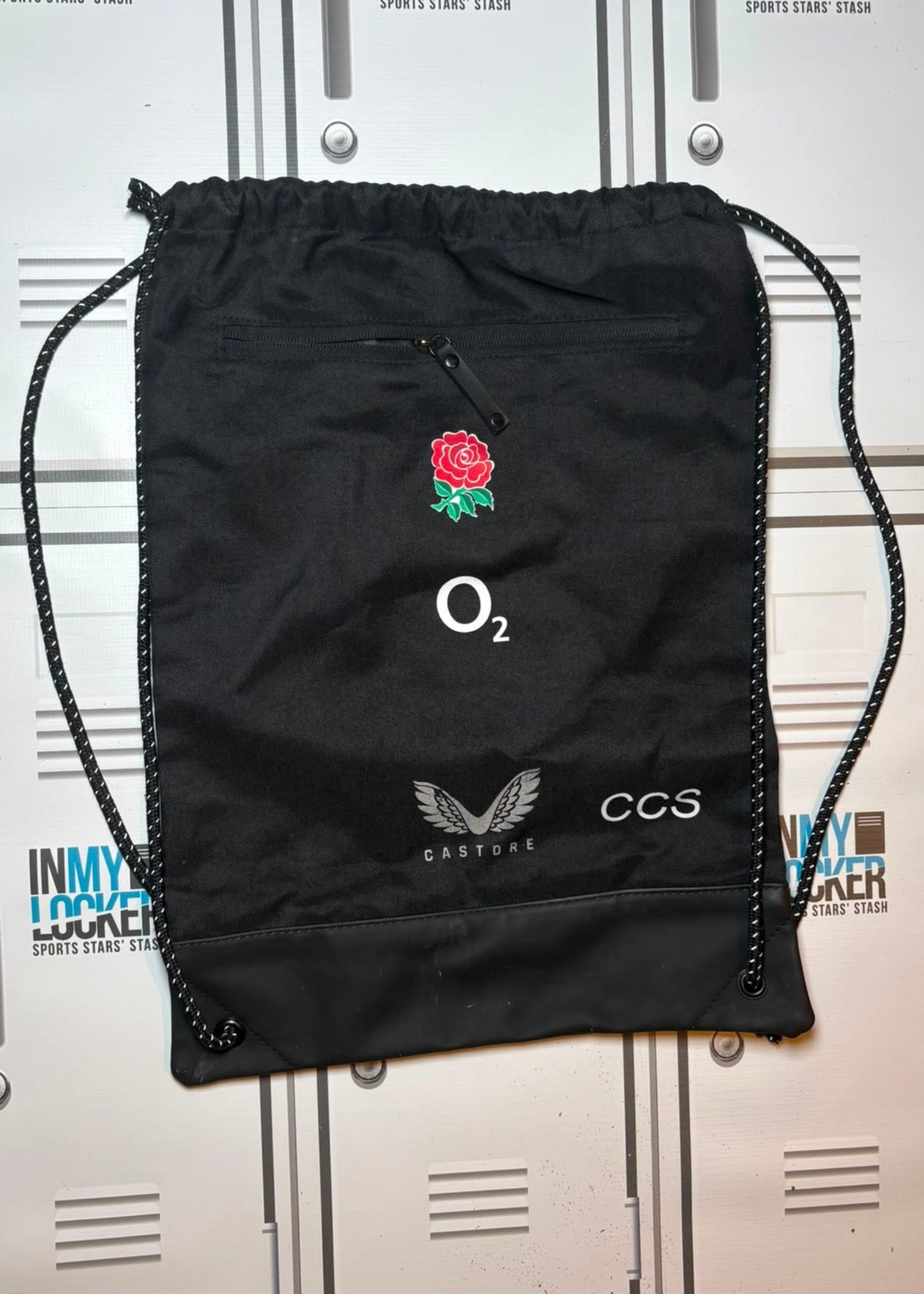 Chandler Cunningham-South - England Rugby Castore Boot Bag Initialled CCS [Black]