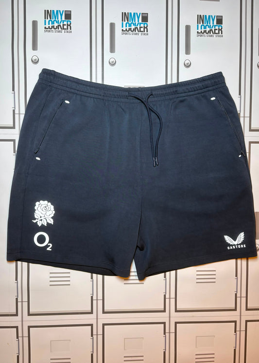 Chandler Cunningham-South - England Rugby Castore Knits Shorts [Blue]