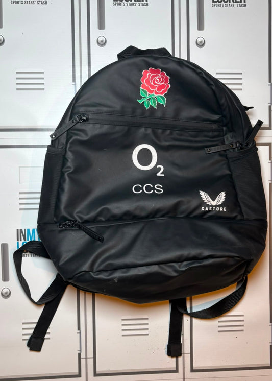 Chandler Cunningham-South - England Rugby Castore Small Rucksack Initialled CCS [Black]