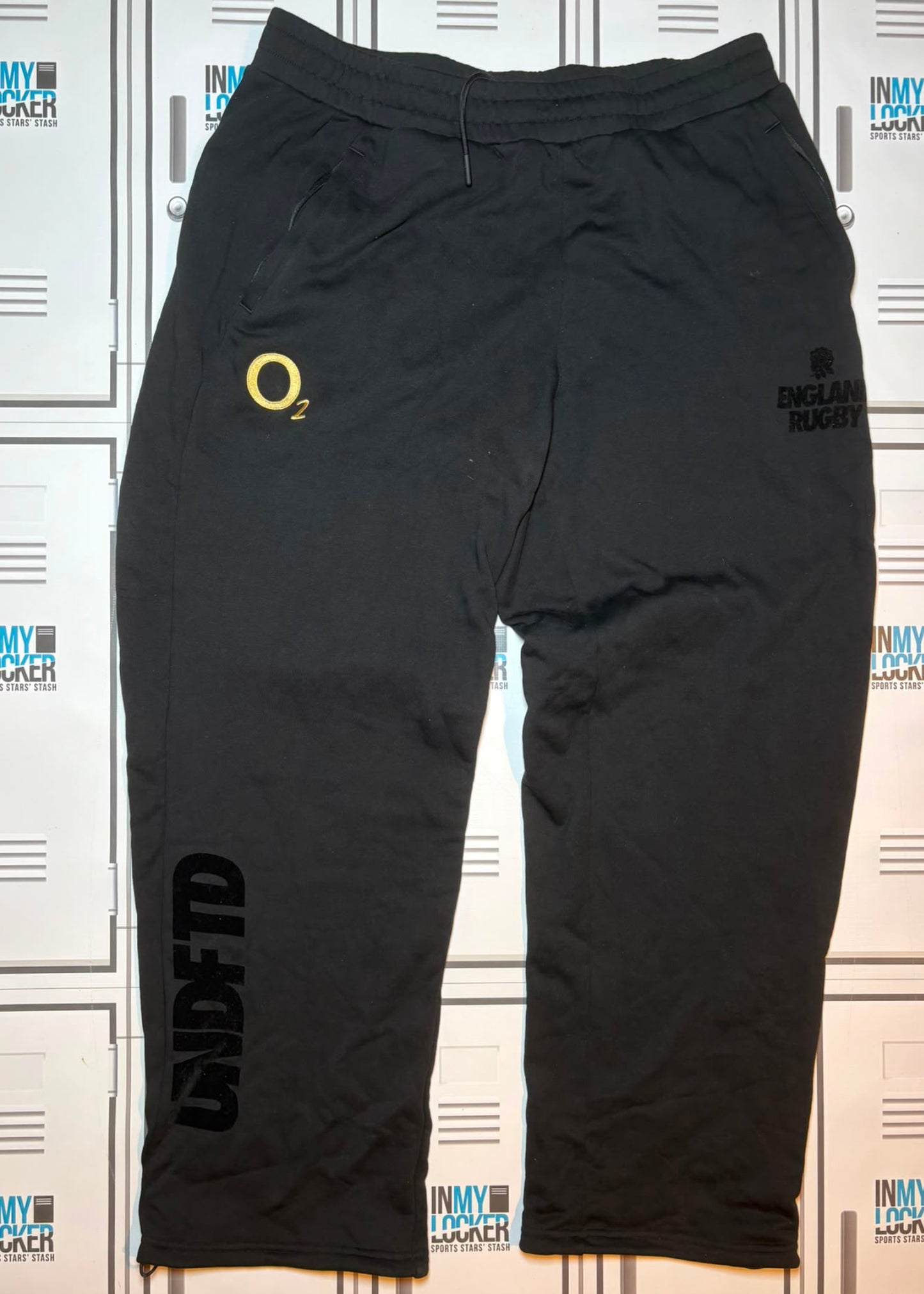 Chandler Cunningham-South - England Rugby Leisure Bottoms [Black]