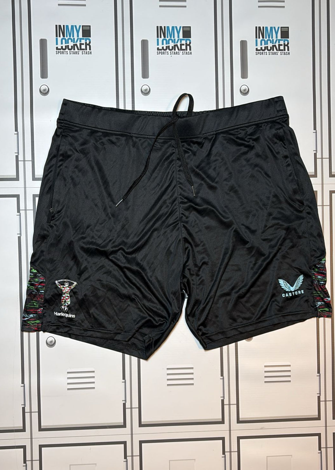 Chandler Cunningham-South - Harlequins Castore Gym Shorts [Black]
