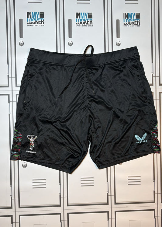 Chandler Cunningham-South - Harlequins Castore Gym Shorts [Black]