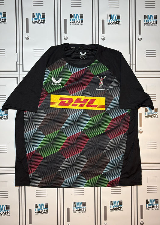 Chandler Cunningham-South - Harlequins Castore Gym T-Shirt [Black]