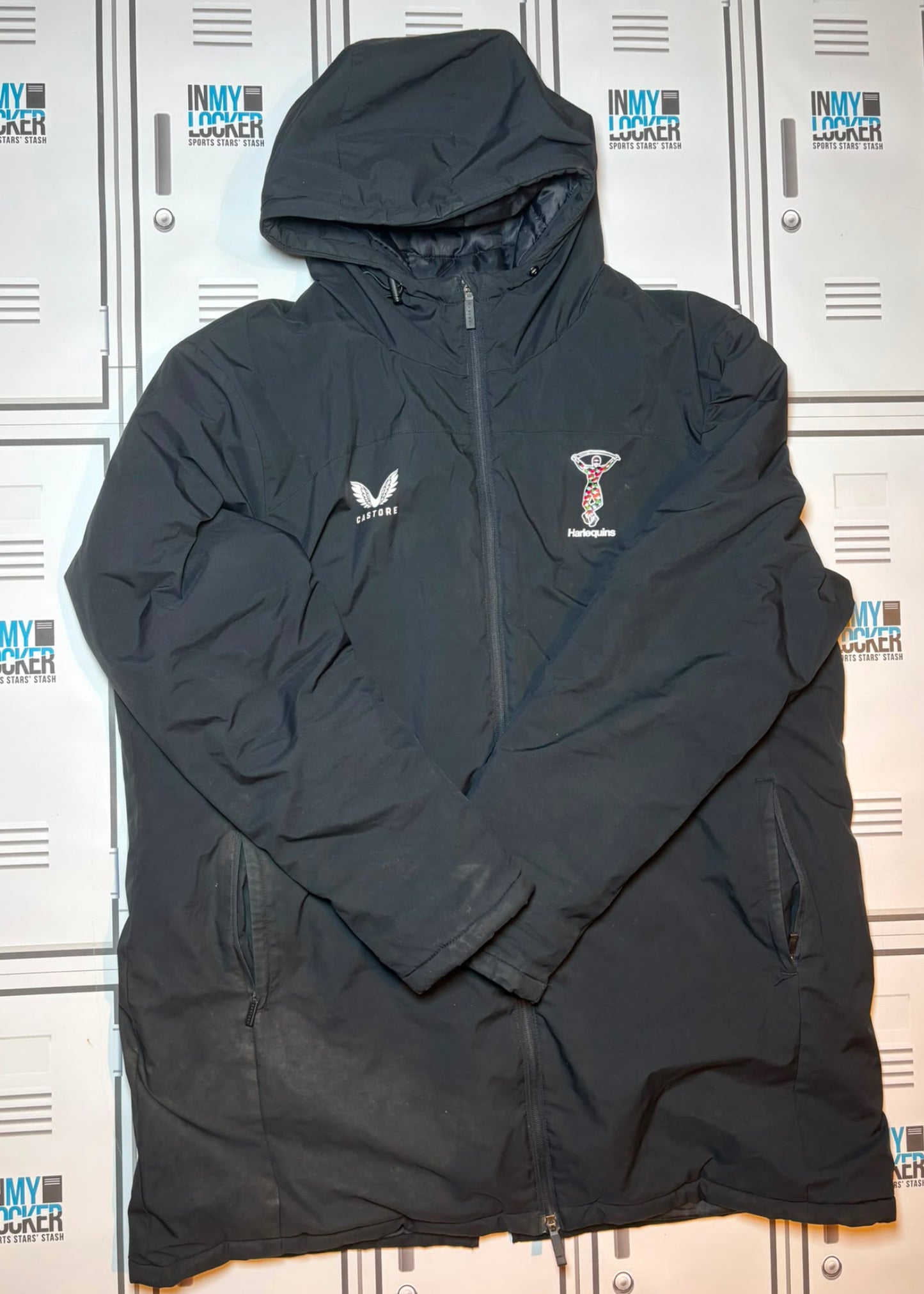 Chandler Cunningham-South - Harlequins Castore Thermal Coat [Black]