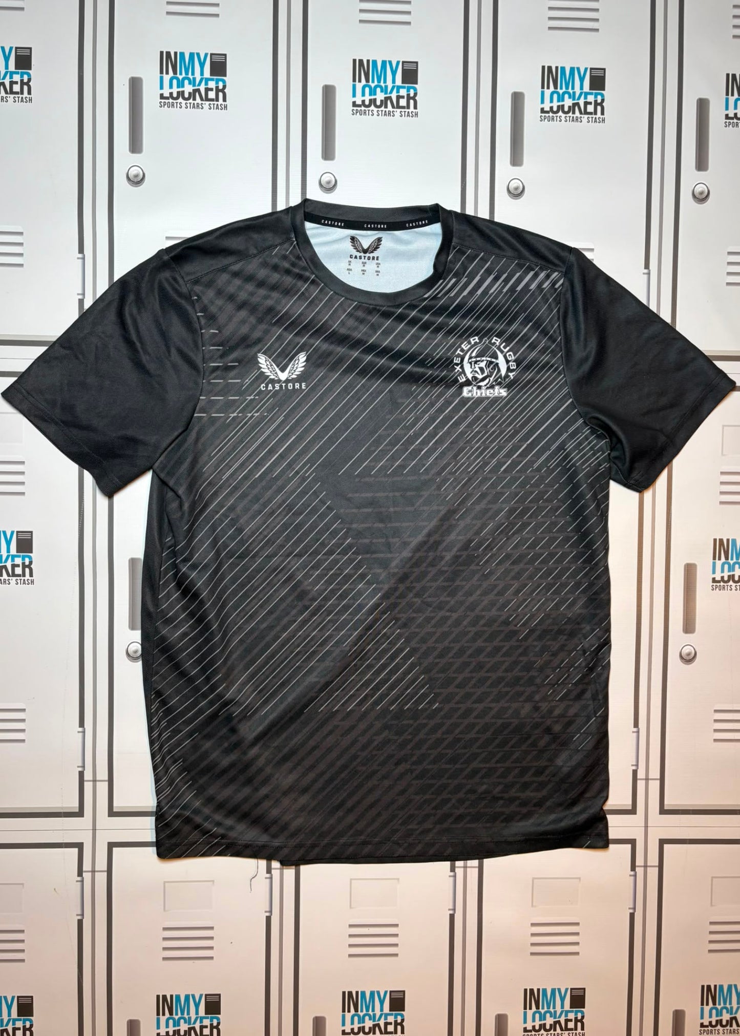 Charlie Chapman - Exeter Chiefs Castore Gym T-Shirt [Black]