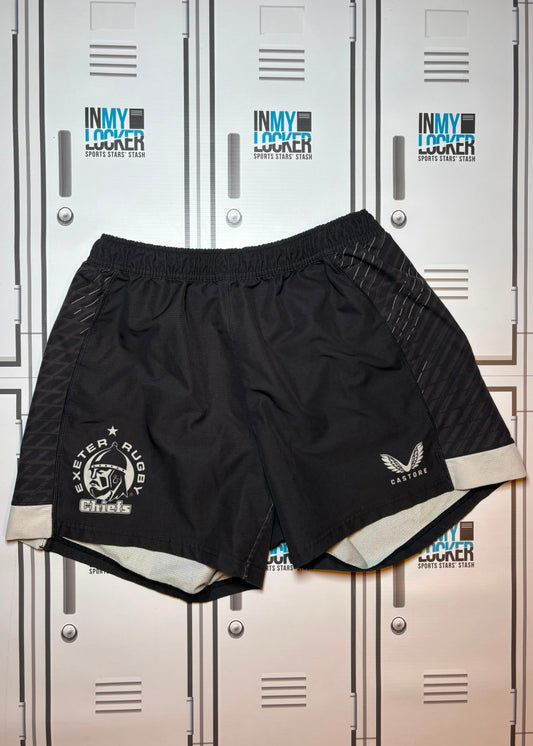 Charlie Chapman - Exeter Chiefs Castore Training Shorts [Black]