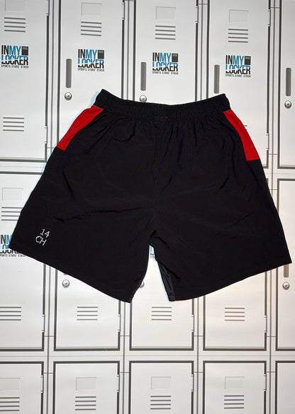 Chris Harris - Gloucester Rugby Oxen Gym Shorts Initialled CH [Black]