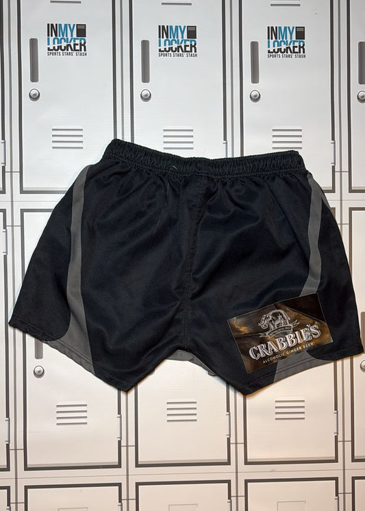Chris Harris - Newcastle Falcons Gilbert Playing Shorts [Black and Grey]