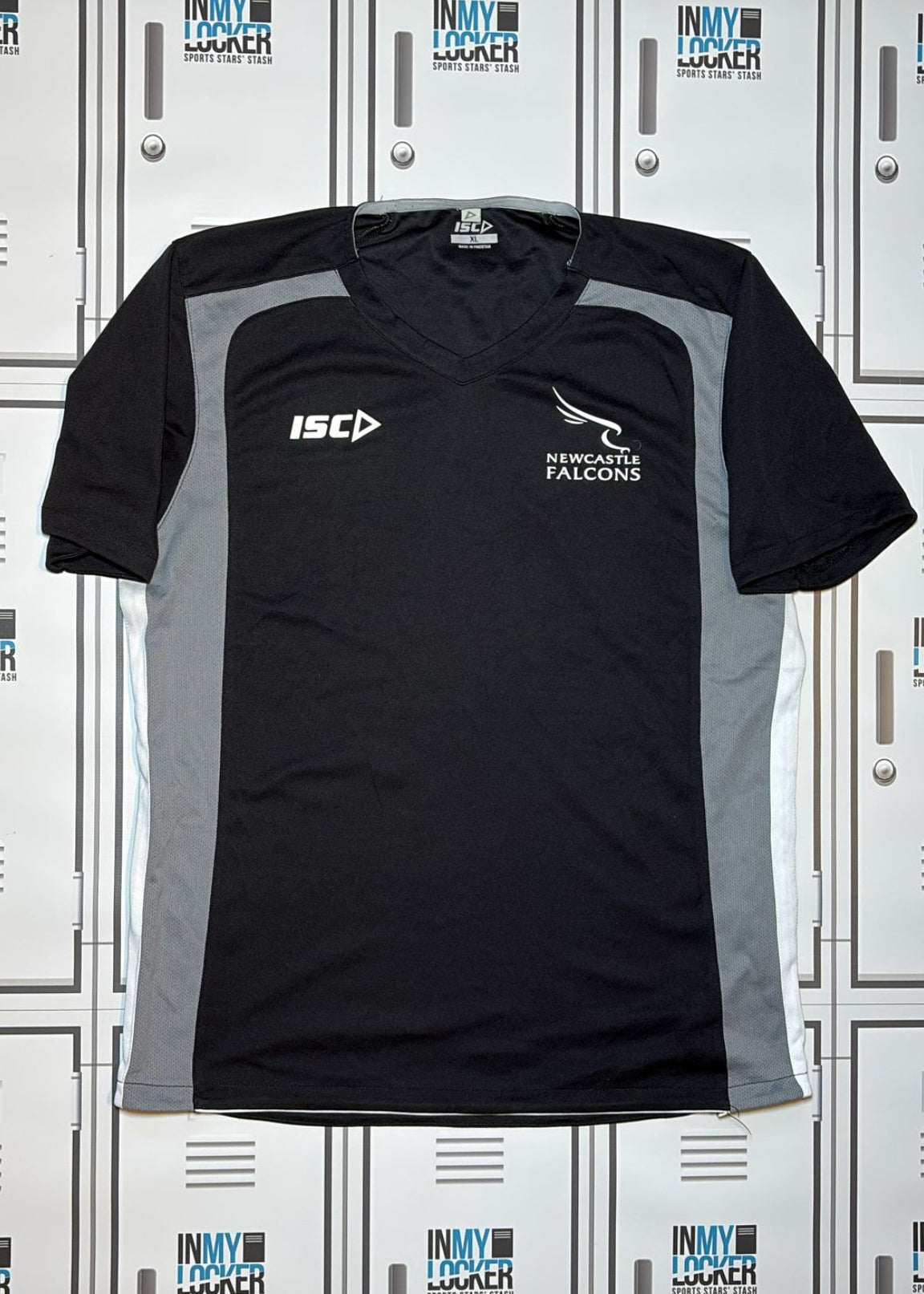 Chris Harris - Newcastle Falcons ISC Gym T-Shirt [Black]