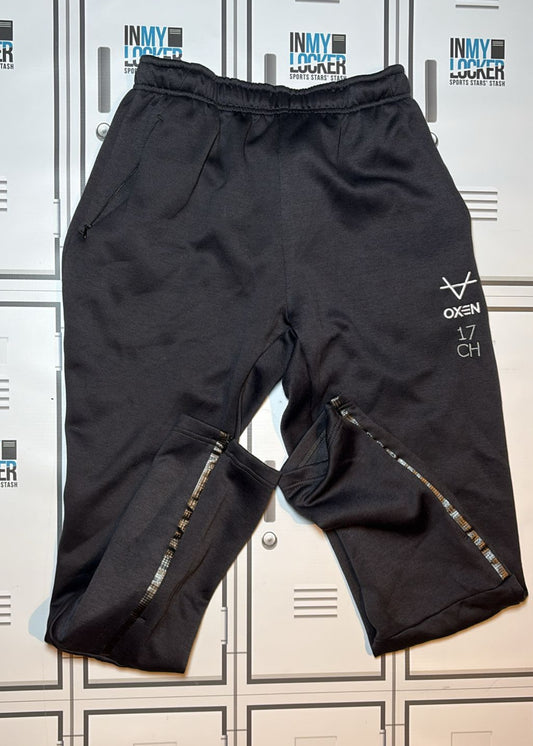 Chris Harris - Oxen Tracksuit Bottoms Initialled CH and Numbered 17 [Black]
