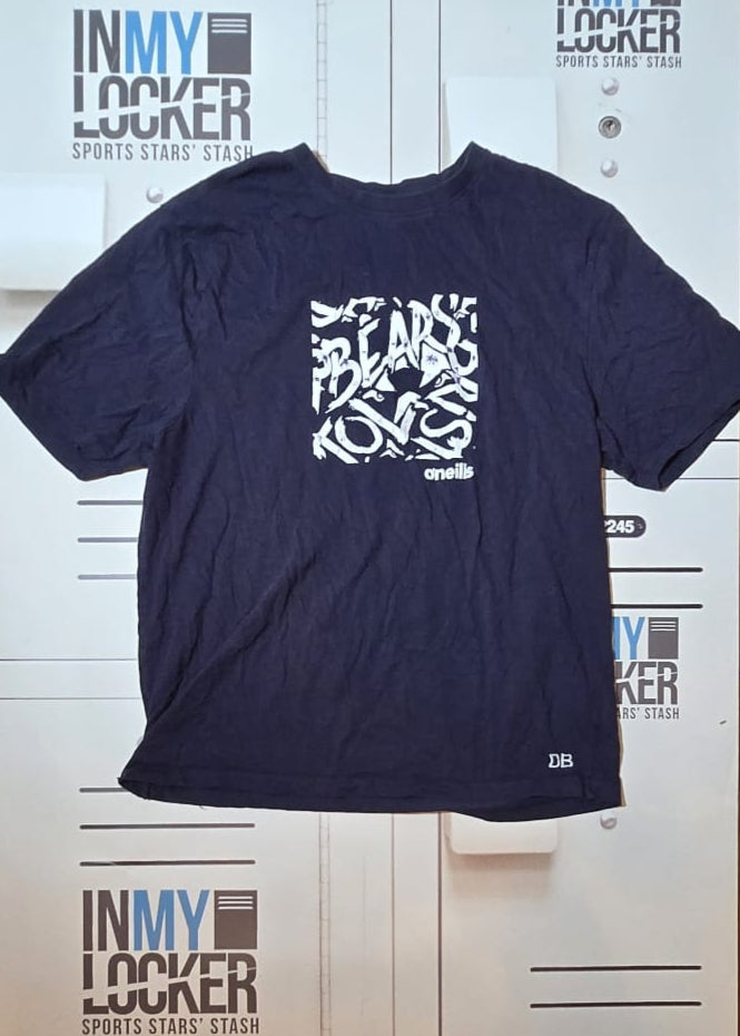 Bristol Bears Initialled Name Pattern T-Shirt [Navy]