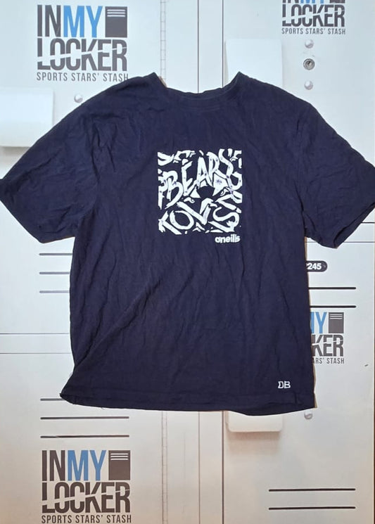 Bristol Bears Initialled Name Pattern T-Shirt [Navy]